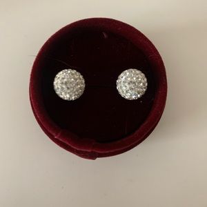 Hillberg & Berk 10mm White Sparkle Balls